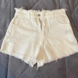 White shorts